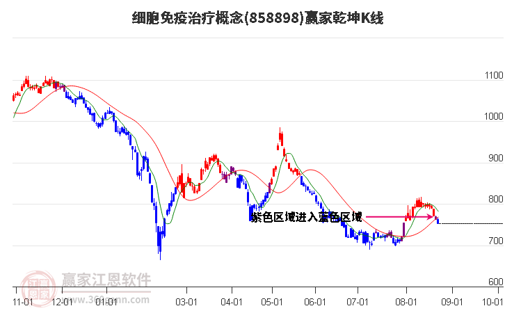 858898细胞免疫治疗赢家乾坤K线工具