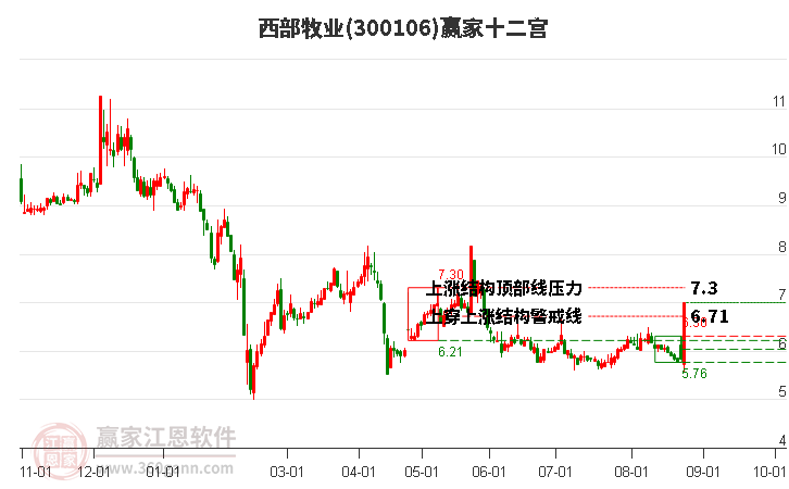 300106西部牧业赢家十二宫工具