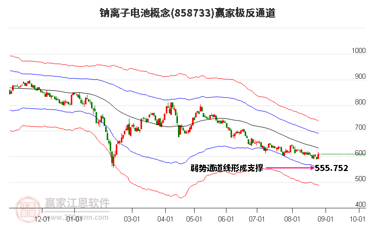 858733钠离子电池赢家极反通道工具