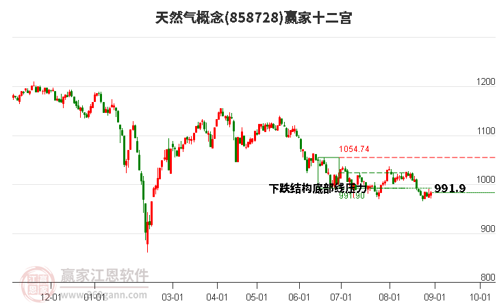 858728天然气赢家十二宫工具