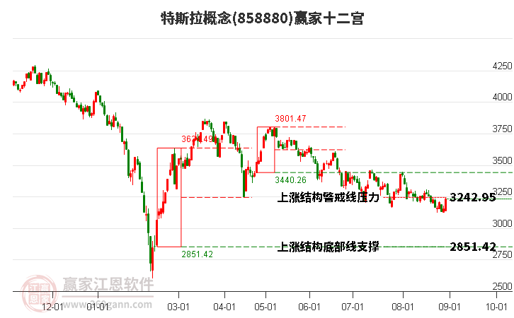 858880特斯拉赢家十二宫工具