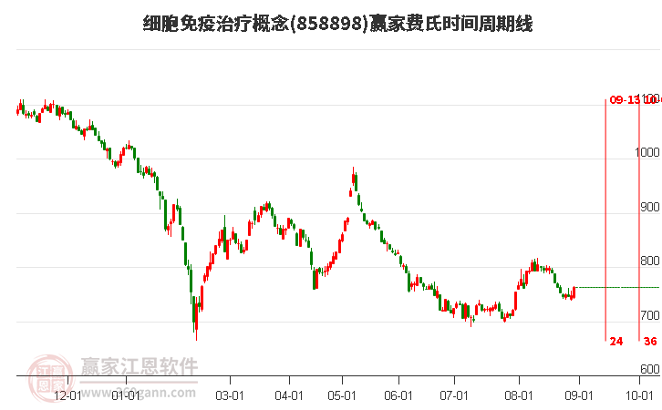 细胞免疫治疗概念赢家费氏时间周期线工具