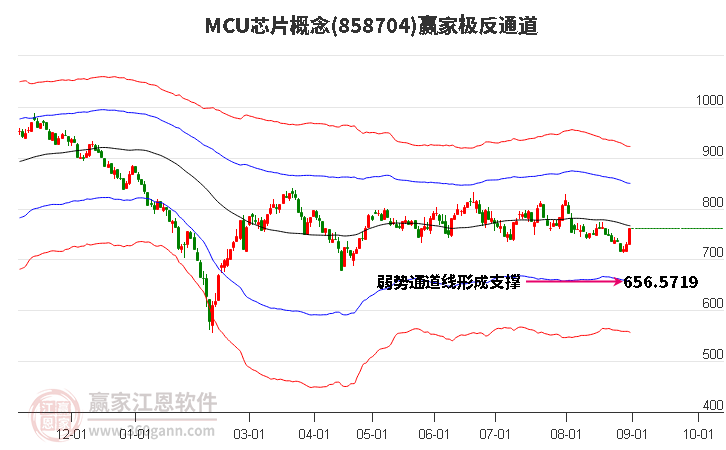 858704MCU芯片赢家极反通道工具