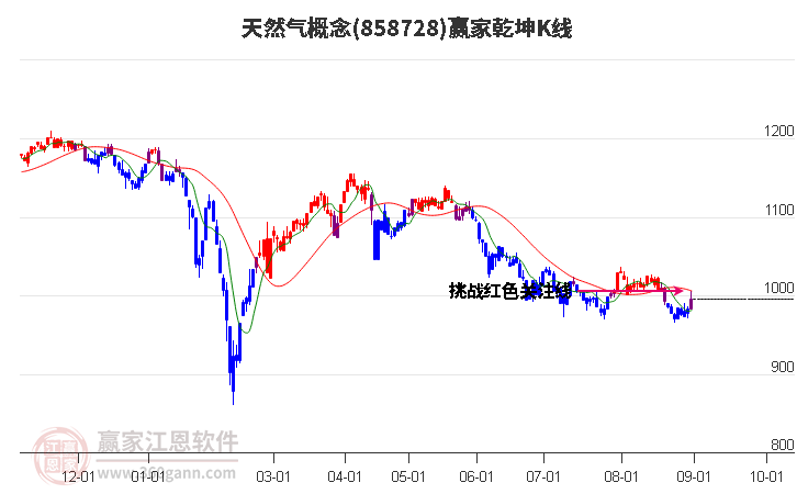 858728天然气赢家乾坤K线工具