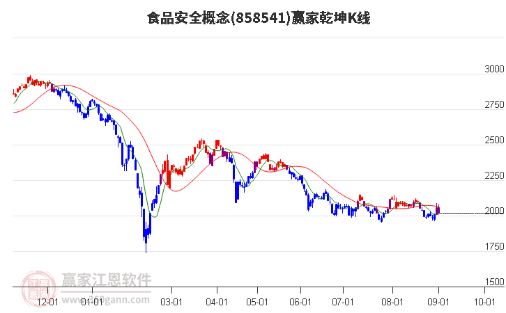 858541食品安全赢家乾坤K线工具