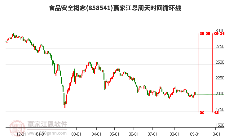 食品安全概念赢家江恩周天时间循环线工具