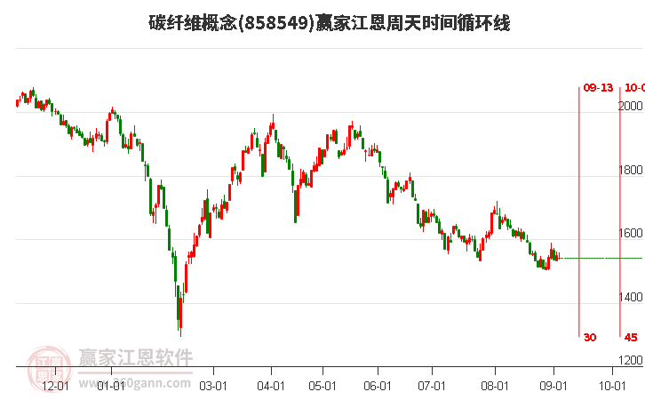 碳纤维概念赢家江恩周天时间循环线工具