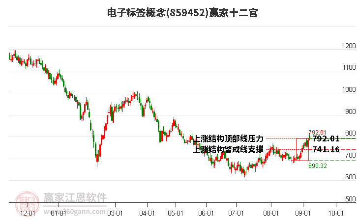 859452电子标签赢家十二宫工具