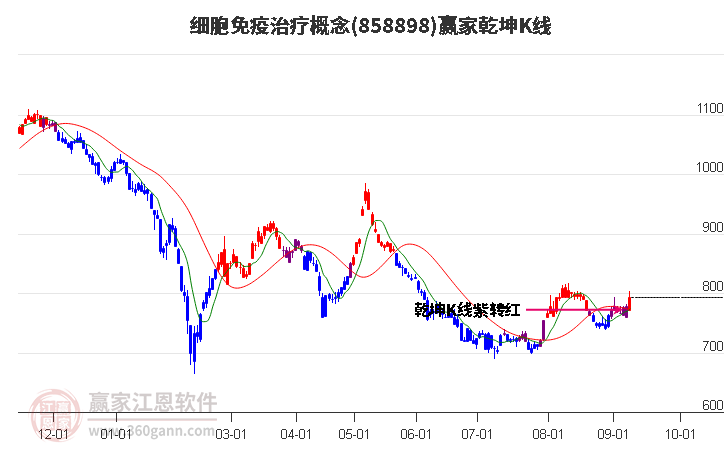 858898细胞免疫治疗赢家乾坤K线工具