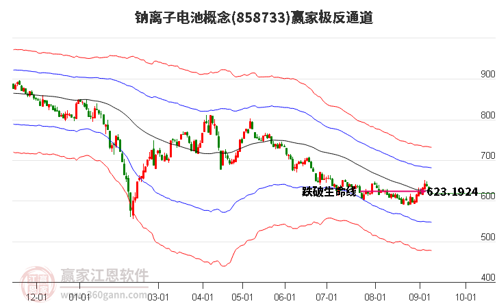 858733钠离子电池赢家极反通道工具