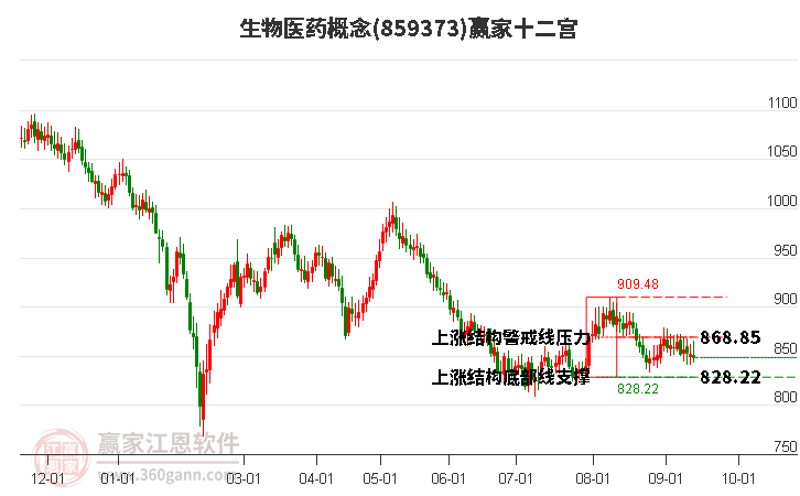 859373生物医药赢家十二宫工具