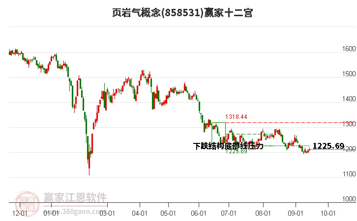 858531页岩气赢家十二宫工具