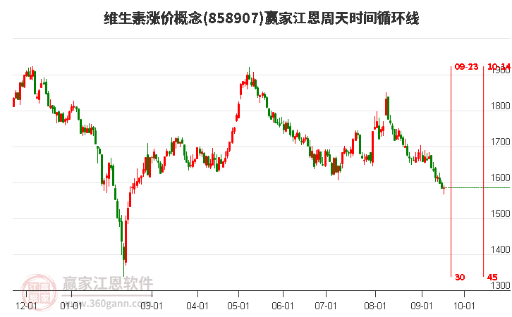 维生素涨价概念赢家江恩周天时间循环线工具