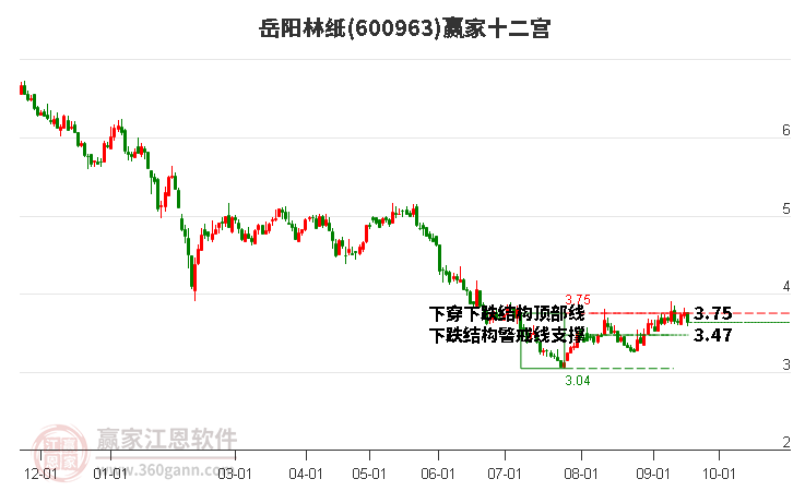 600963岳阳林纸赢家十二宫工具