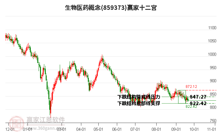 859373生物医药赢家十二宫工具