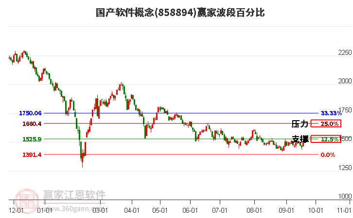 国产软件概念赢家波段百分比工具