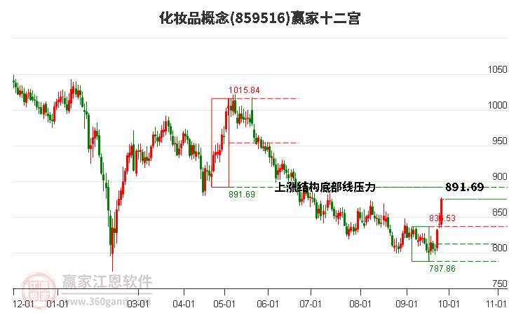 859516化妆品赢家十二宫工具