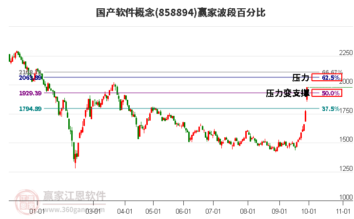 国产软件概念赢家波段百分比工具