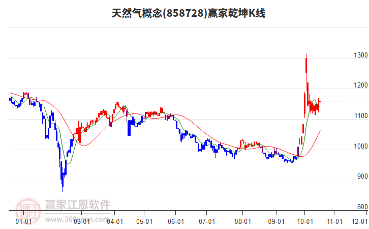 858728天然气赢家乾坤K线工具