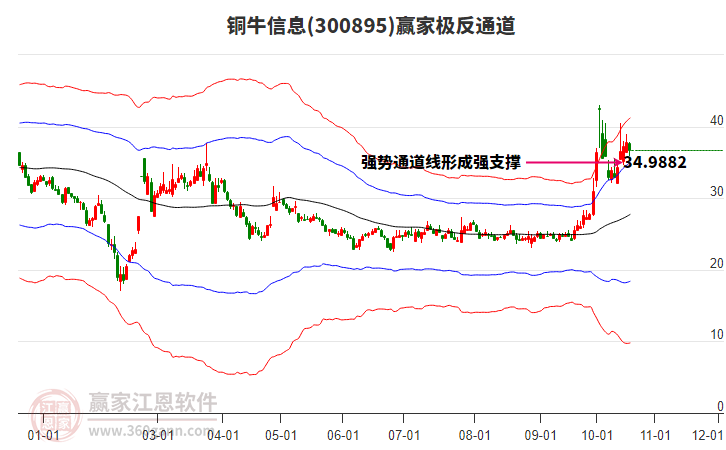 300895铜牛信息赢家极反通道工具