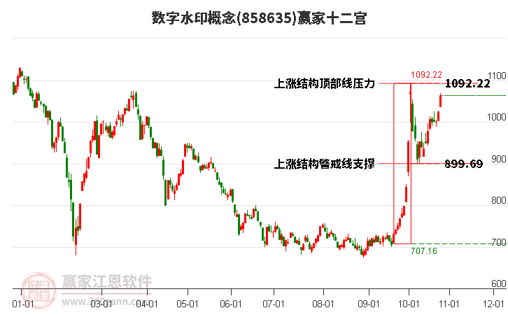 858635数字水印赢家十二宫工具