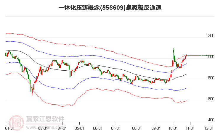 858609一体化压铸赢家极反通道工具