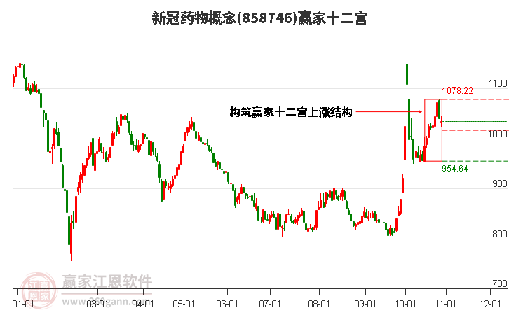 858746新冠药物赢家十二宫工具