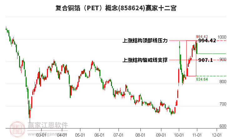 858624复合铜箔（PET）赢家十二宫工具