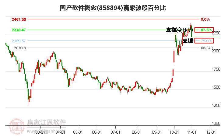 国产软件概念赢家波段百分比工具