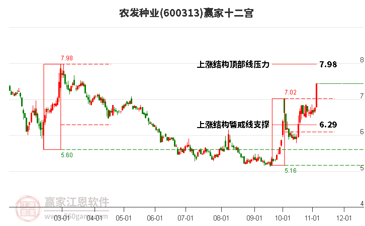 600313农发种业赢家十二宫工具