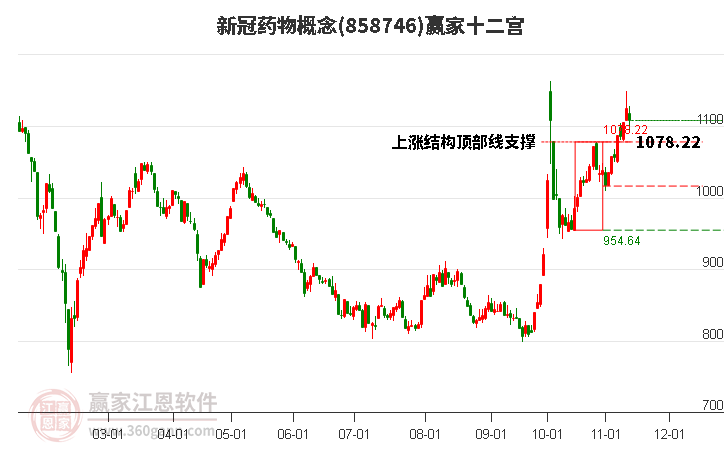 858746新冠药物赢家十二宫工具