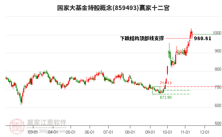 859493国家大基金持股赢家十二宫工具