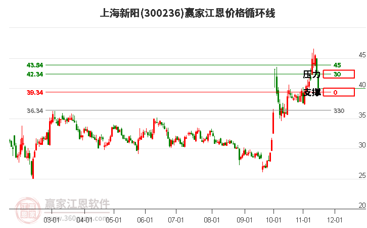 300236上海新陽江恩價格循環線工具