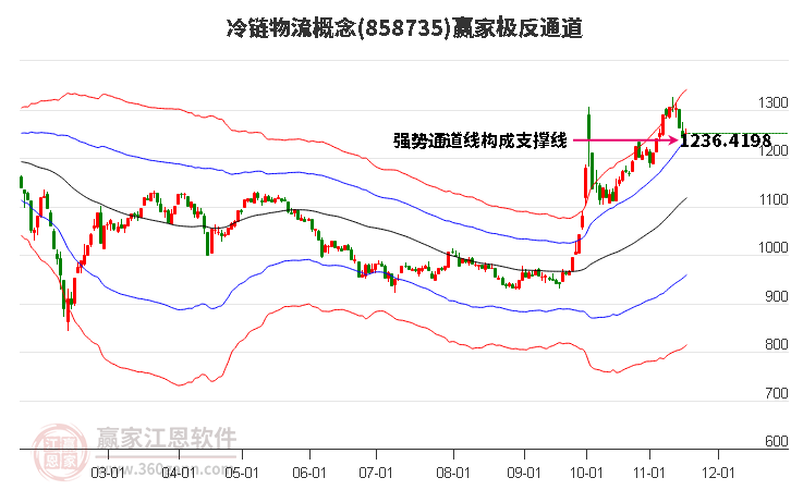 858735冷鏈物流贏家極反通道工具