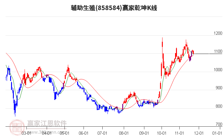 858584輔助生殖贏家乾坤K線工具