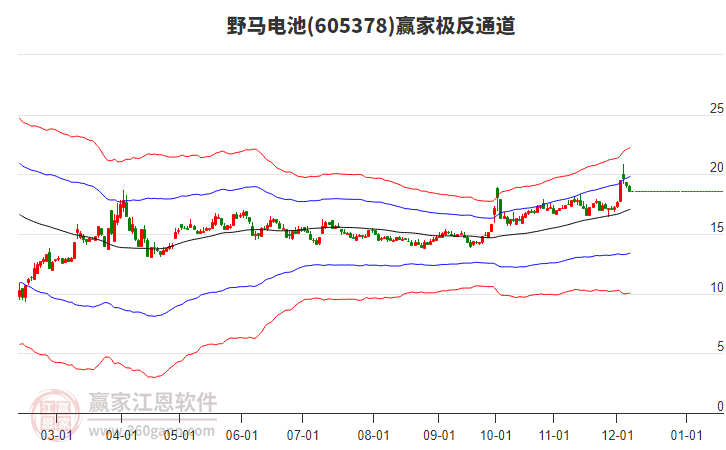 605378野馬電池贏家極反通道工具