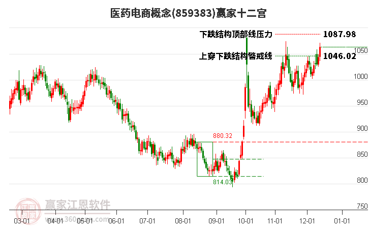 859383醫(yī)藥電商贏家十二宮工具