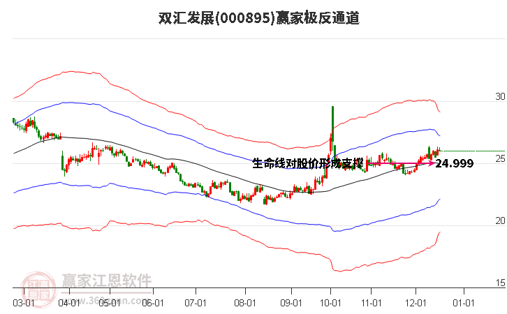 000895雙匯發展贏家極反通道工具