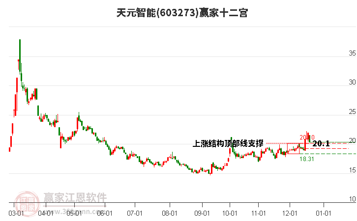 603273天元智能贏家十二宮工具