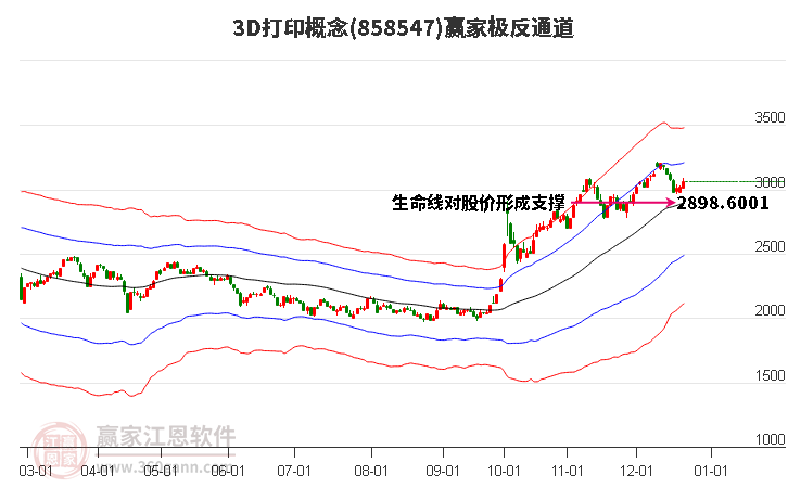 8585473D打印贏家極反通道工具