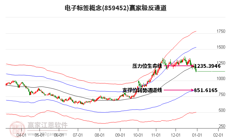 859452電子標簽贏家極反通道工具
