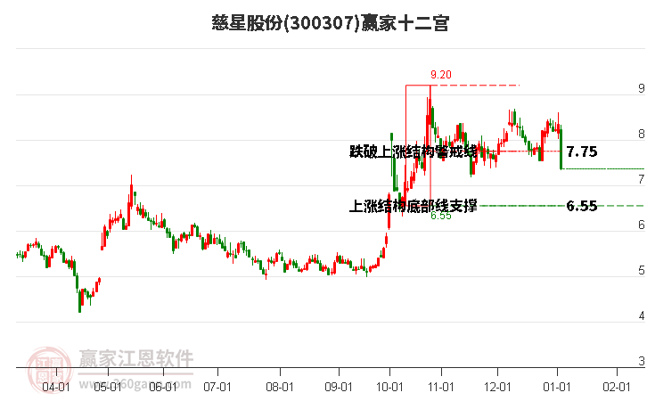 300307慈星股份贏家十二宮工具