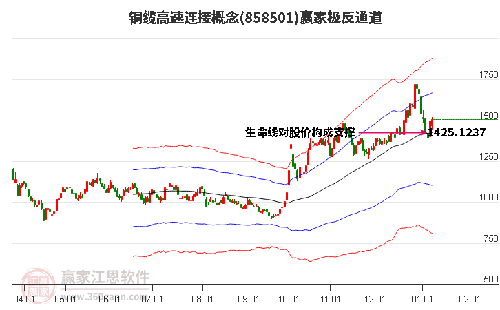 858501銅纜高速連接贏家極反通道工具