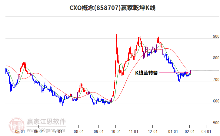 858707CXO贏家乾坤K線工具