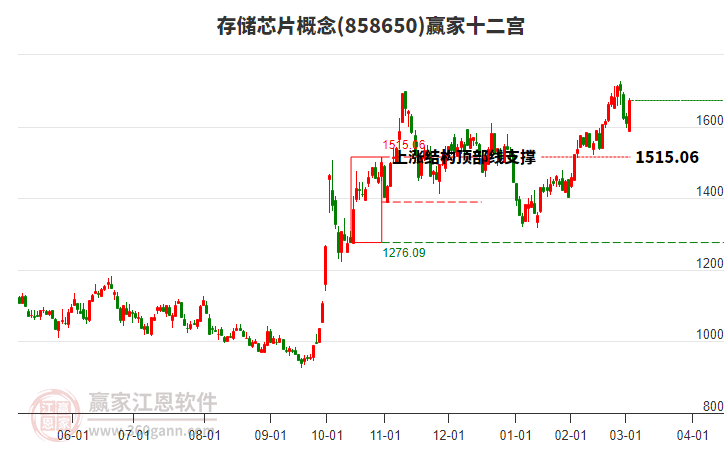 858650存儲芯片贏家十二宮工具