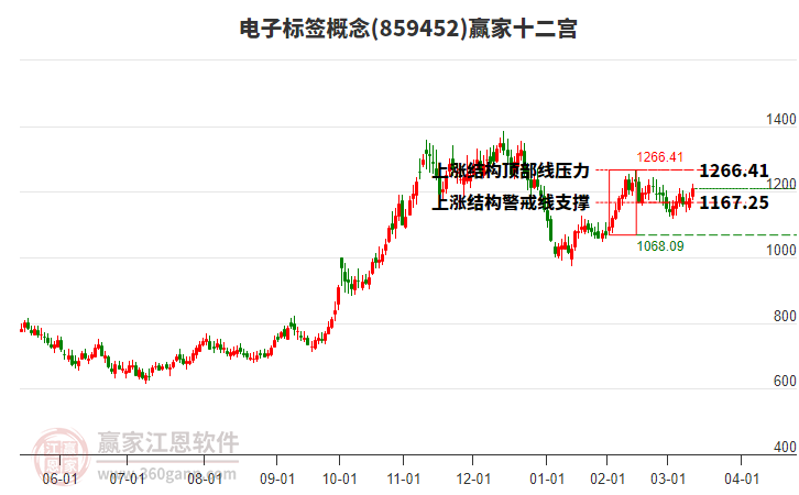 859452電子標(biāo)簽贏家十二宮工具