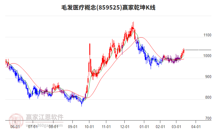 859525毛發(fā)醫(yī)療贏家乾坤K線工具