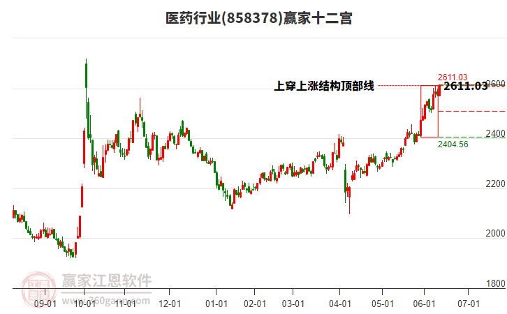 858378醫(yī)藥贏家十二宮工具