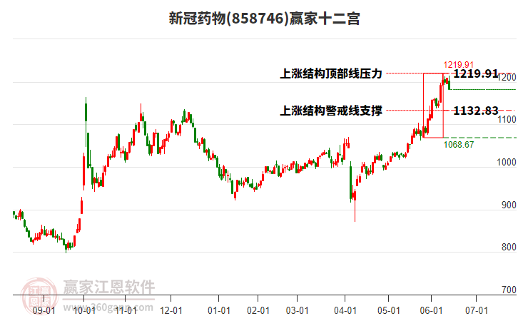 858746新冠藥物贏家十二宮工具