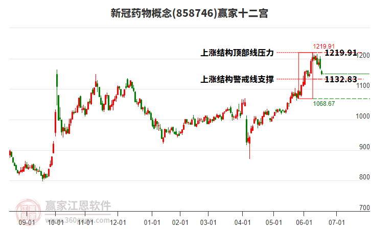 858746新冠藥物贏家十二宮工具